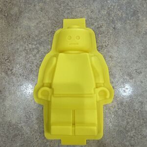 LEGO Minifigure Silicone Cake/Jello Mold Yellow